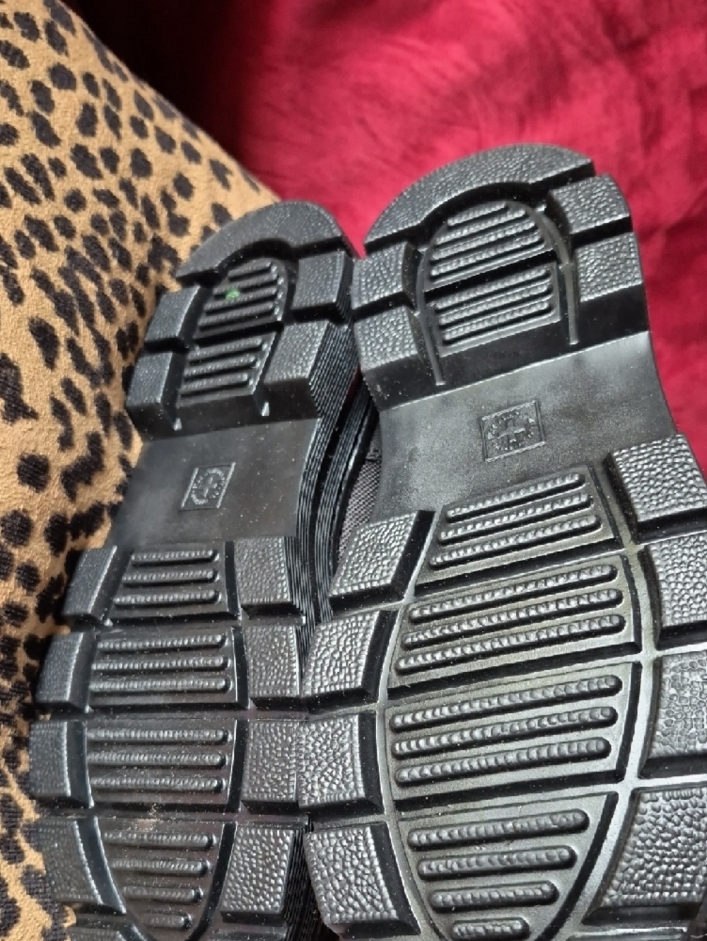Dr. Martens Black Canvas Combat Boots - Picture 2 of 4